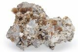 Brown , Radiating Creedite Crystals - Qinglong, China #225150-1